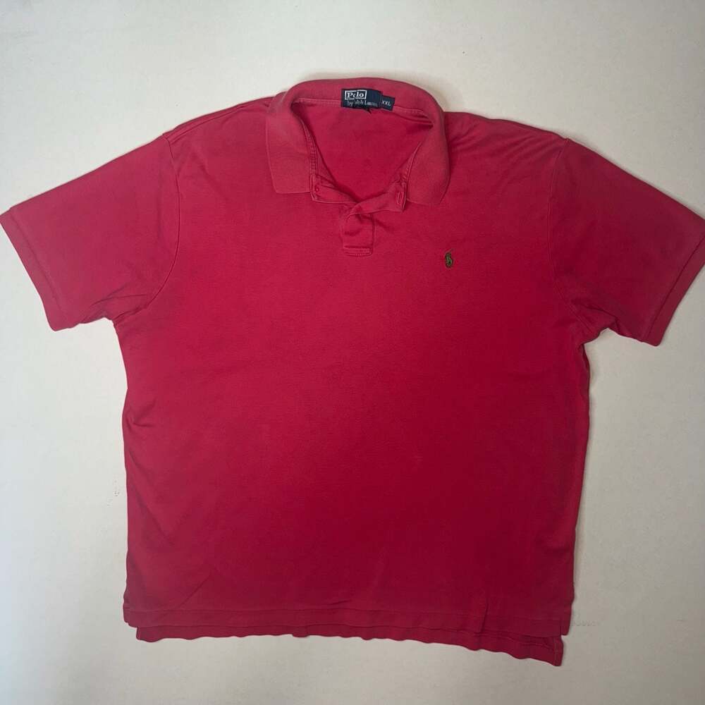 Polo Ralph Lauren Classic Fit Mesh Polo Shirt Red XXL